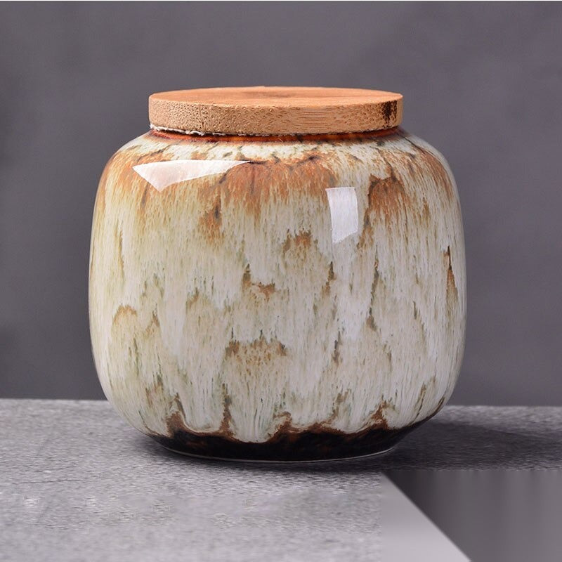 Elégant pot à thé en céramique « Mousse »