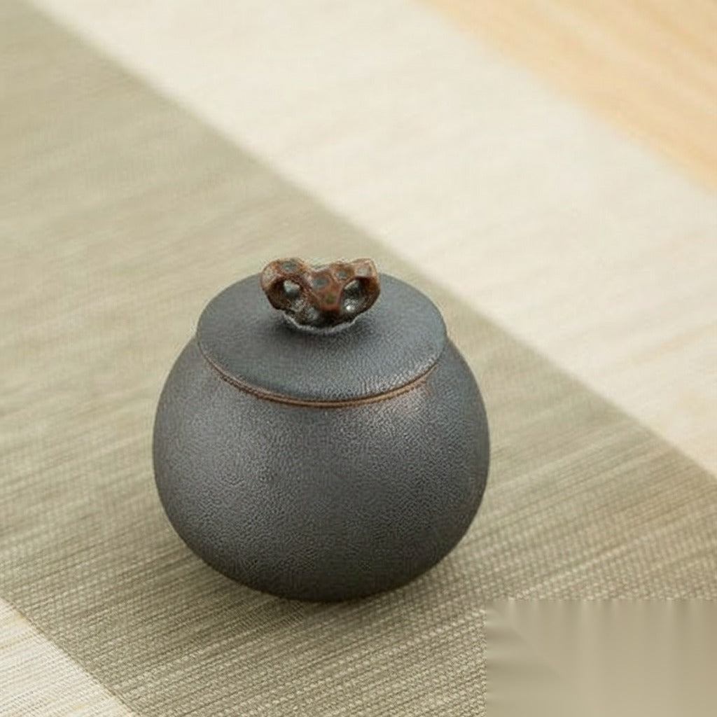 Elégant pot à thé en céramique « Vermeil »