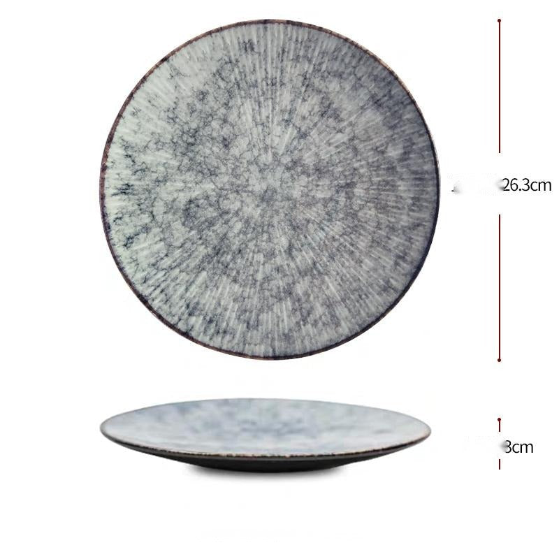 Assiette japonaise en céramique « Dahlia »