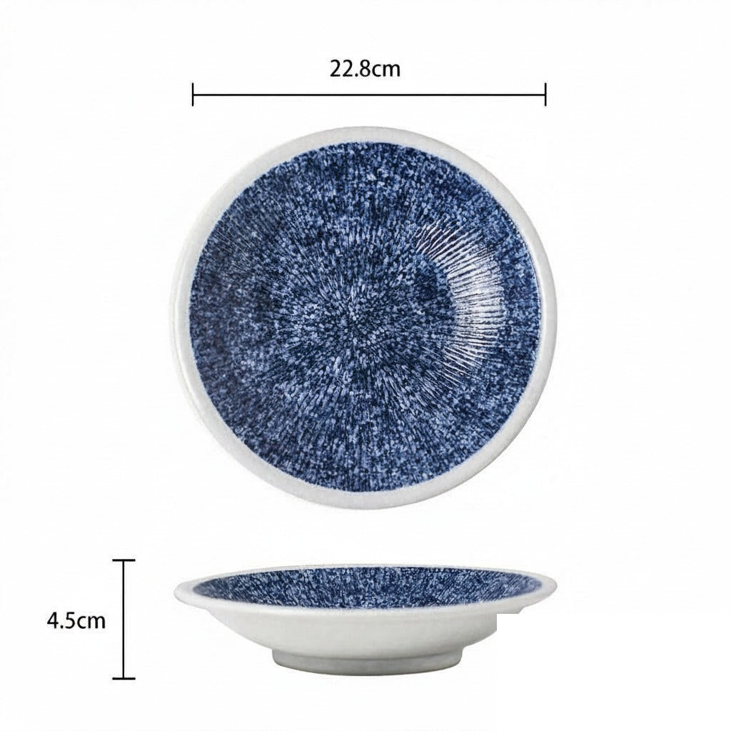 Assiette japonaise creuse « Douceur »