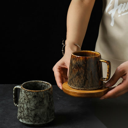 Tasse japonaise en céramique « Onyx »