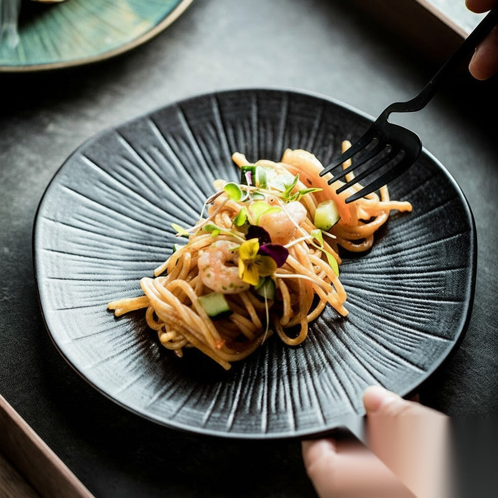 Assiette japonaise en céramique « Kanazawa »