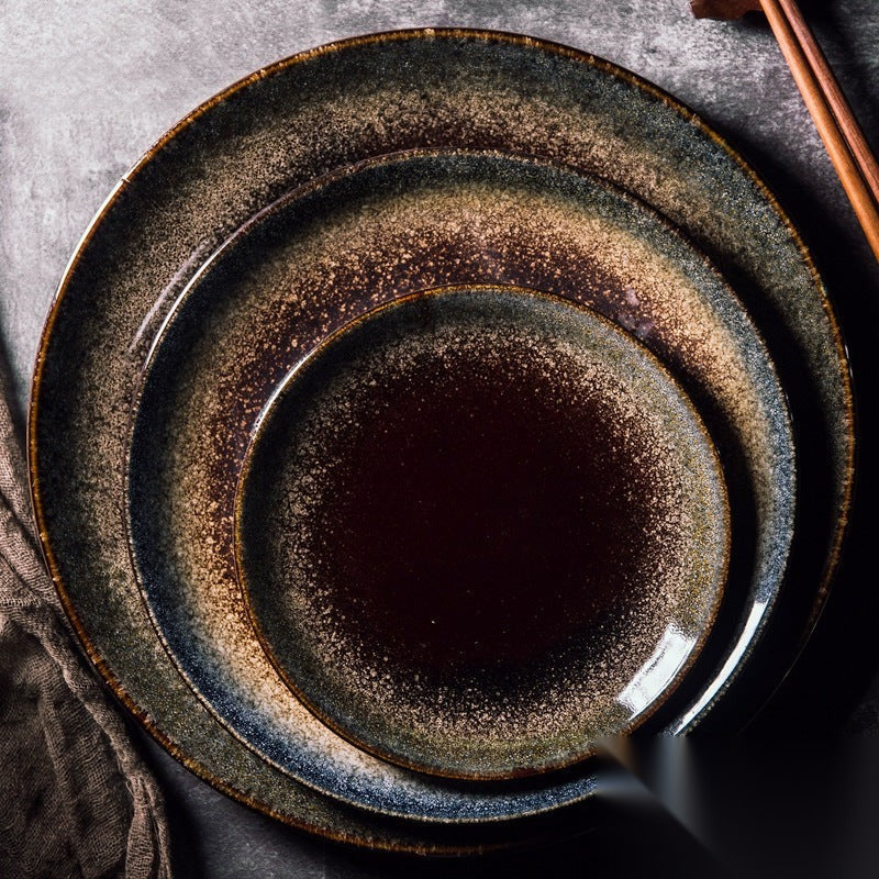 Assiette japonaise en céramique « Guinomi »