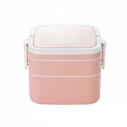 Bento / Lunch Box à deux étages design « Sculpté »