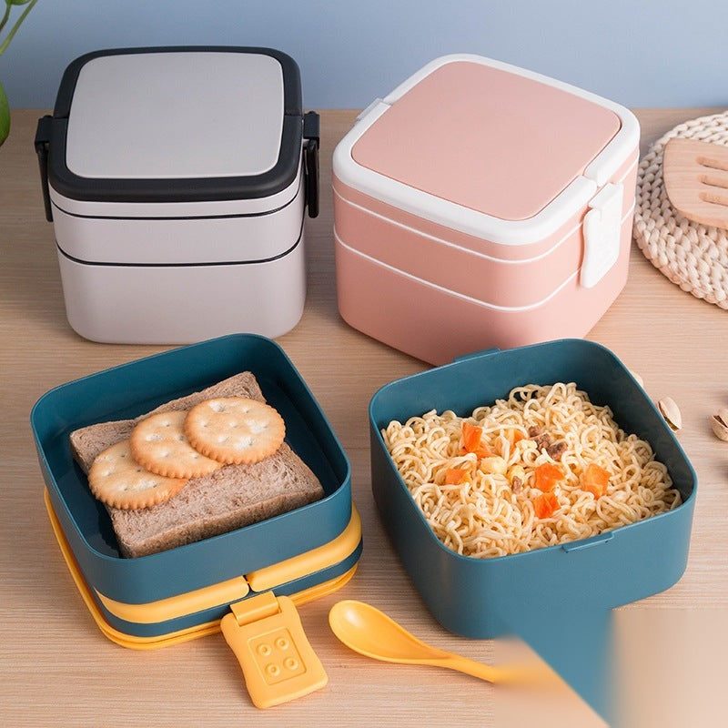 Bento / Lunch Box à deux étages design « Sculpté »