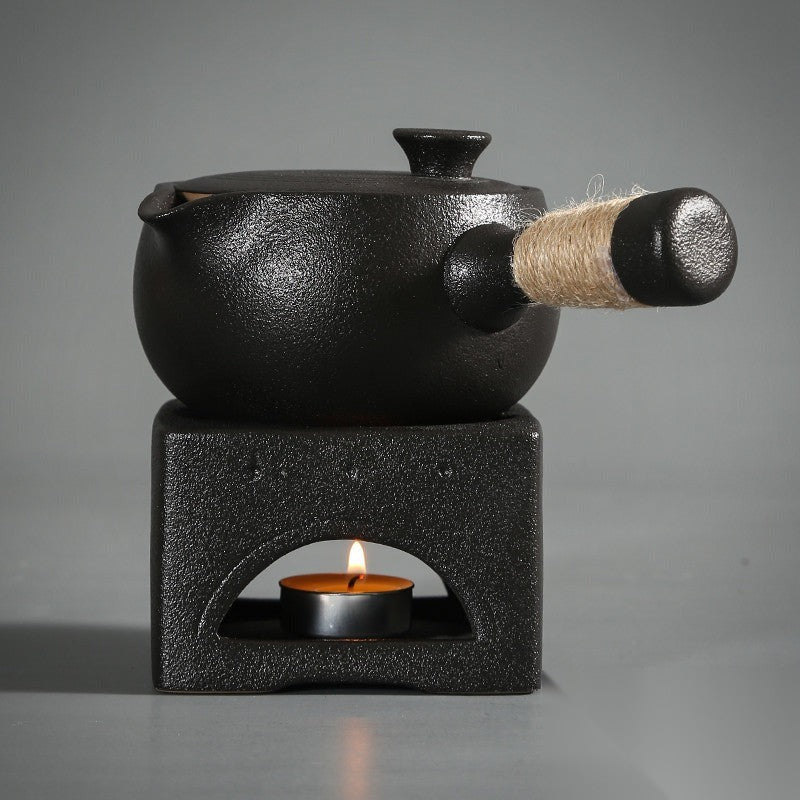 Théière traditionnelle avec réchaud « Maître »