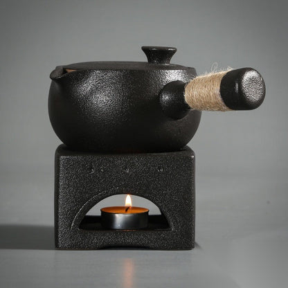 Théière traditionnelle avec réchaud « Maître »