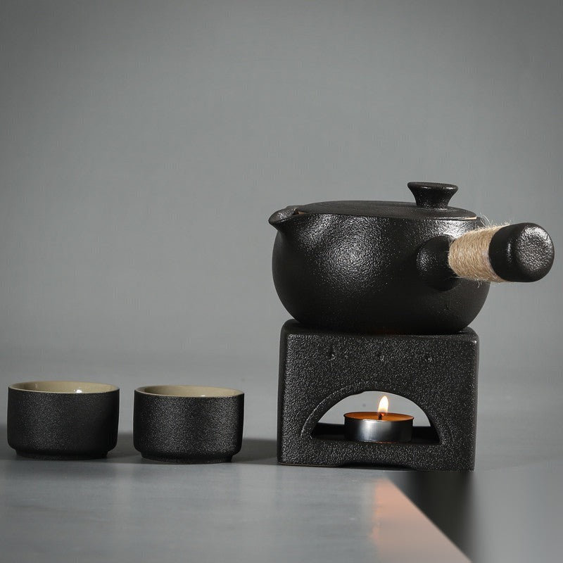 Théière traditionnelle avec réchaud « Maître »