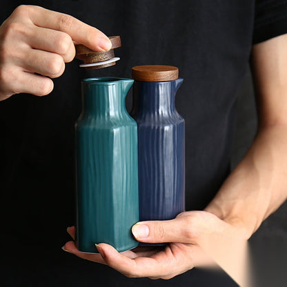 Bouteille en céramique « Céruléen »