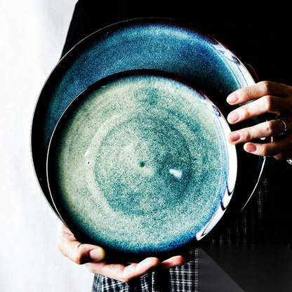 Assiette japonaise en céramique « Argile »