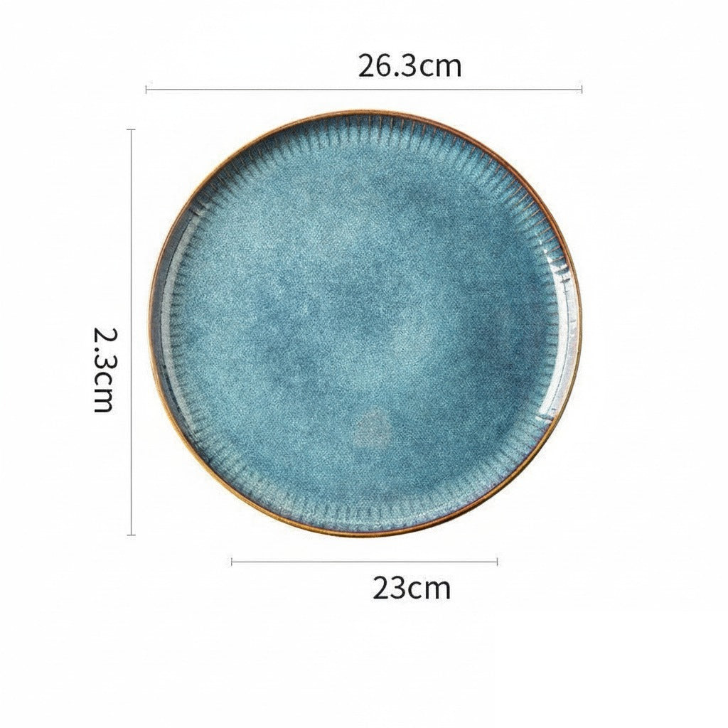 Vaisselle en porcelaine Collection « Noyer »