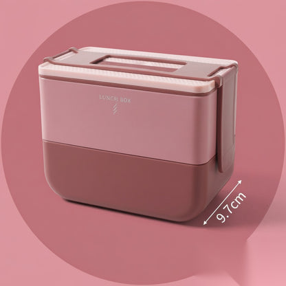 Bento portable à compartiments « Calligraphie »