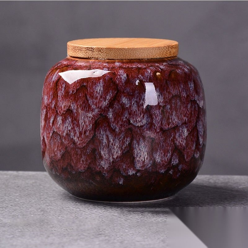Elégant pot à thé en céramique « Mousse »