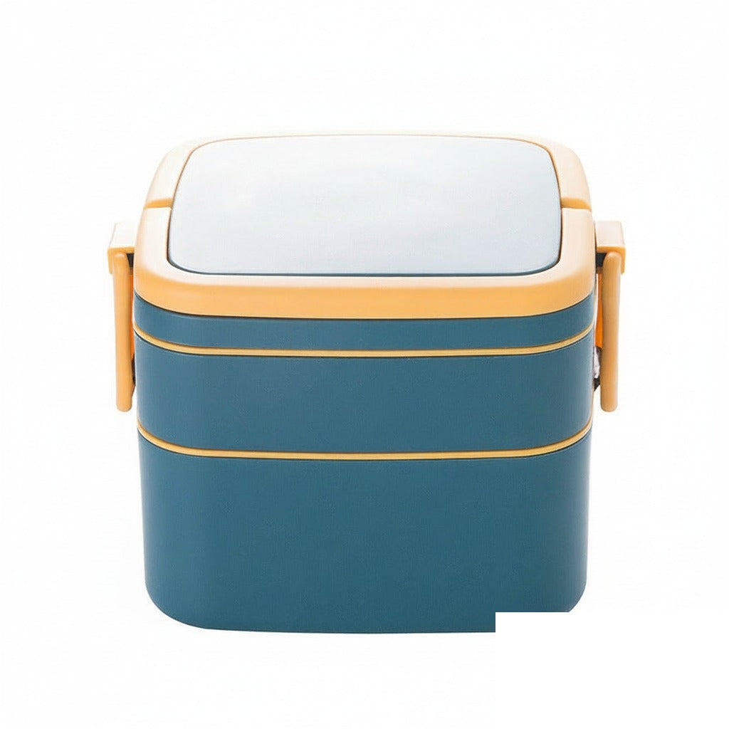 Bento / Lunch Box à deux étages design « Sculpté »