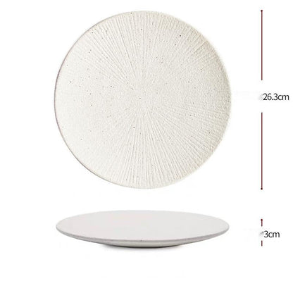 Assiette japonaise en céramique « Dahlia »