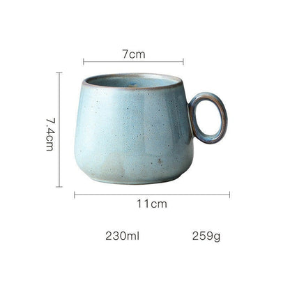Tasse en céramique (5 modèles) « Cramoisi »