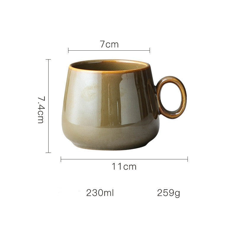 Tasse en céramique (5 modèles) « Cramoisi »