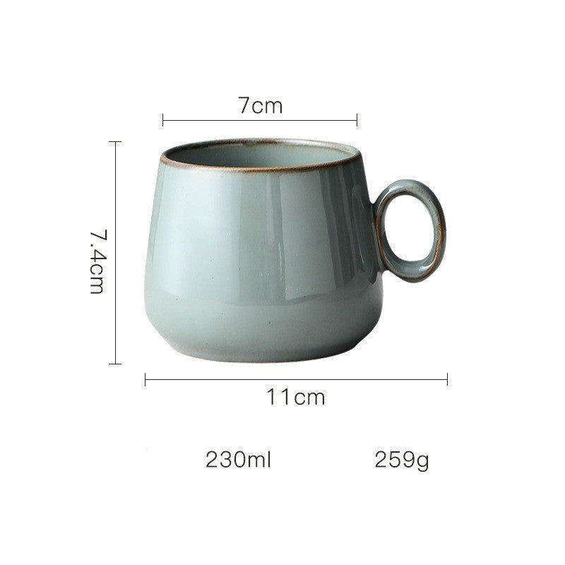 Tasse en céramique (5 modèles) « Cramoisi »