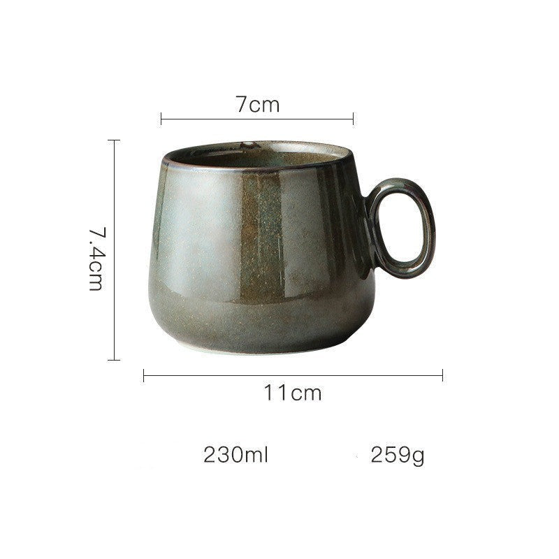 Tasse en céramique (5 modèles) « Cramoisi »