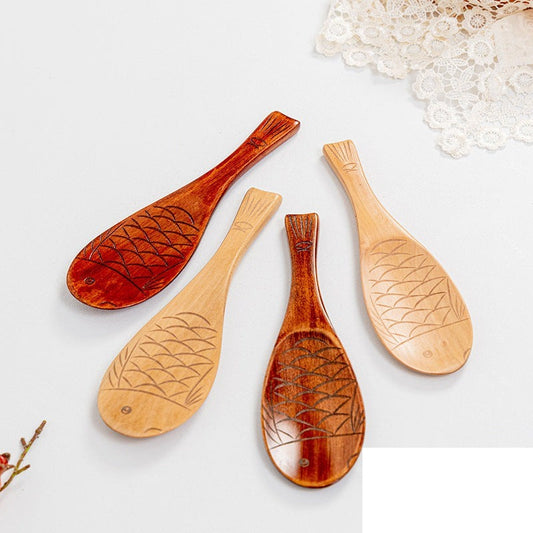 Cuillère à riz en bois « Calcaire »