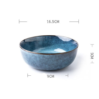 Set de vaisselle japonaise en céramique « Émeraude »