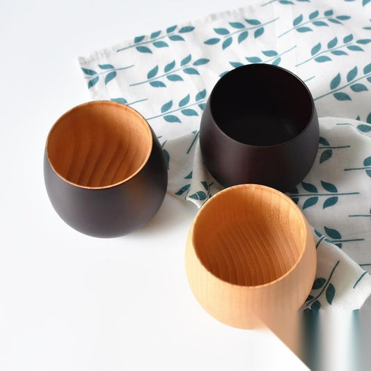 Tasse japonaise en bois artisanale « Edition 1 »