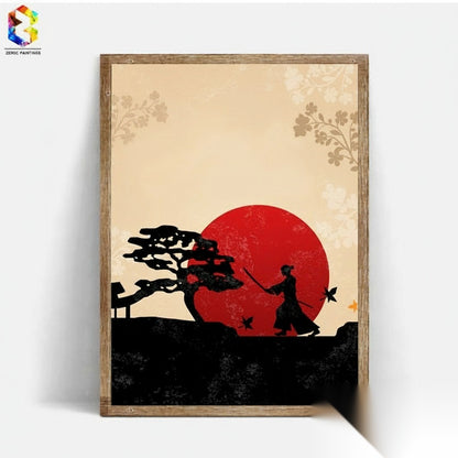 Affiches japonaises style « Texture »