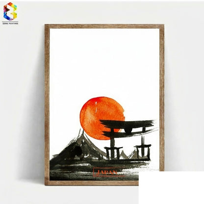 Affiches japonaises style « Texture »