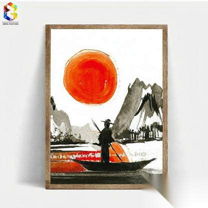 Affiches japonaises style « Texture »