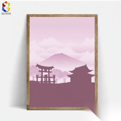 Affiches japonaises style « Texture »