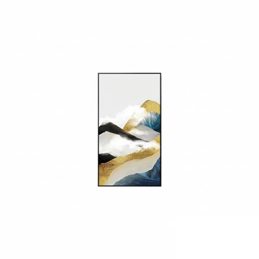 Affiche japonaise - Paysage abstrait, « Intensité »