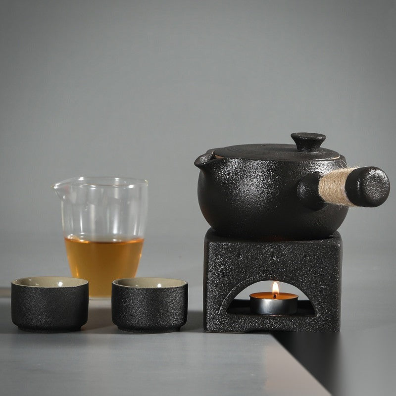 Théière traditionnelle avec réchaud « Maître »