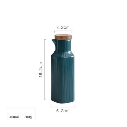 Bouteille en céramique « Céruléen »