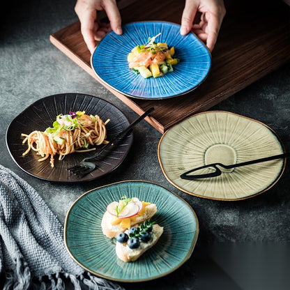 Assiette japonaise en céramique « Kanazawa »
