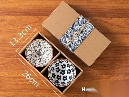 Coffret vaisselle japonaise (6 coffrets cadeaux) « Noblesse »
