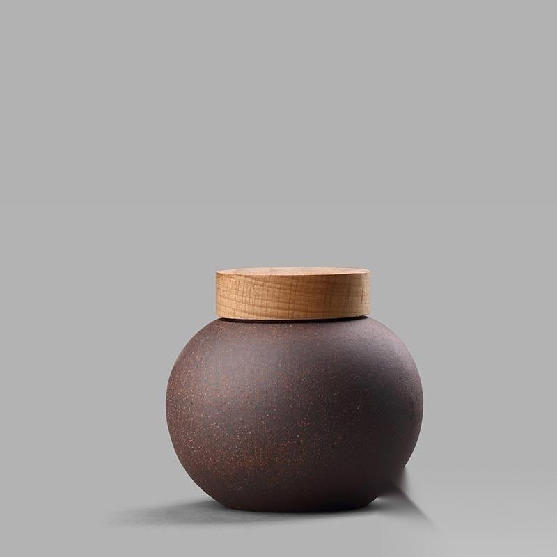 Pot à thé japonais vintage « Bronze »