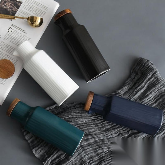 Bouteille en céramique « Céruléen »