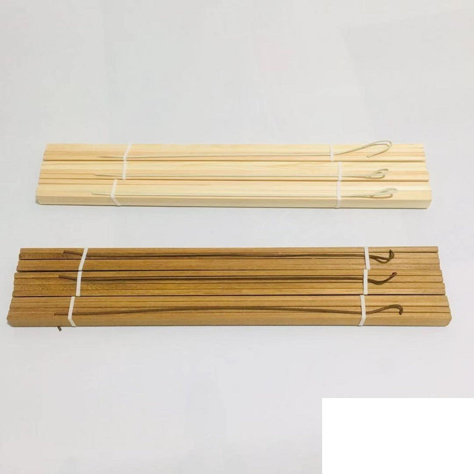 Cadre de suspension en pour affiche en bois naturel (2 couleurs) « Noren »