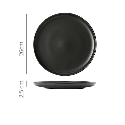Assiette japonaise en céramique « Ambre »