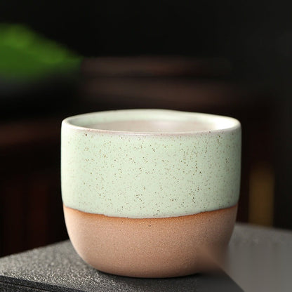 Tasse à café en poterie (120ml) « Azur »