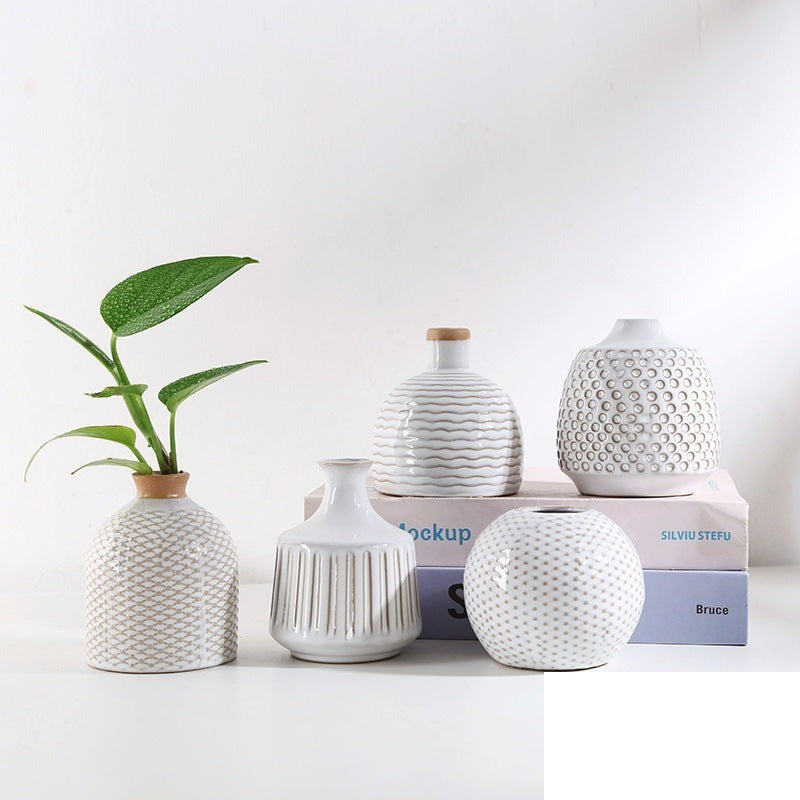 Vase en céramique fait main « Ardoise »