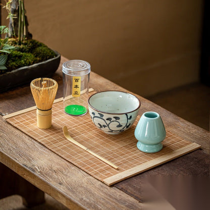 Cérémonie du thé matcha (set & coffrets cadeau) « Profondeur »