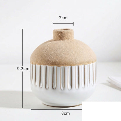 Vase en céramique fait main « Ardoise »