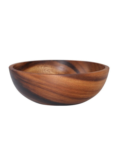 Bol et saladier en acacia (8 tailles) « Takayama »