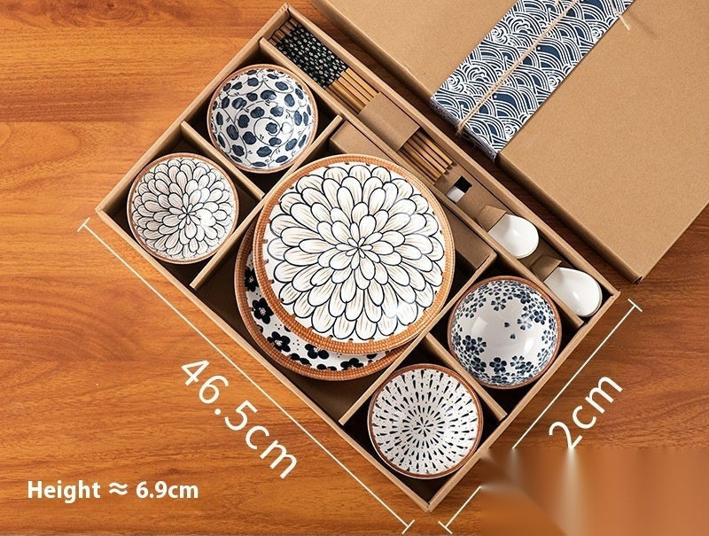Coffret vaisselle japonaise (6 coffrets cadeaux) « Noblesse »