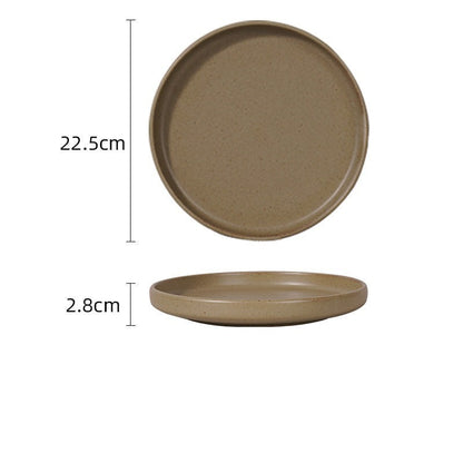 Assiette japonaise en céramique « Zéphyr »