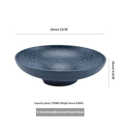 Bol / assiette creuse en céramique « Orchidée »