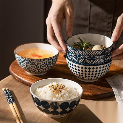 Coffret bols à riz Premium « Opale »