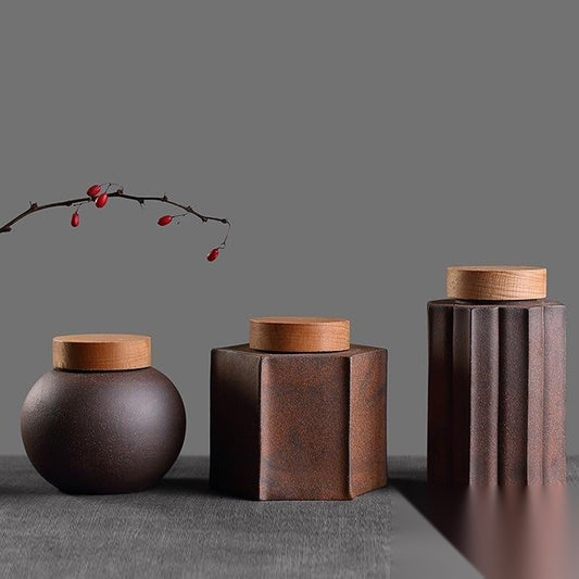 Pot à thé japonais vintage « Bronze »