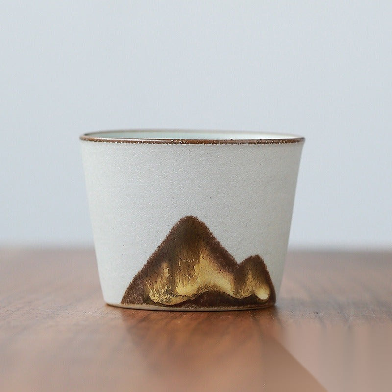 Tasse japonaise en céramique « Bizen »